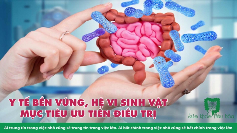 Y TẾ BỀN VỮNG, HỆ VI SINH VẬT MỤC TIÊU ƯU TIÊN  ĐIỀU TRỊ  