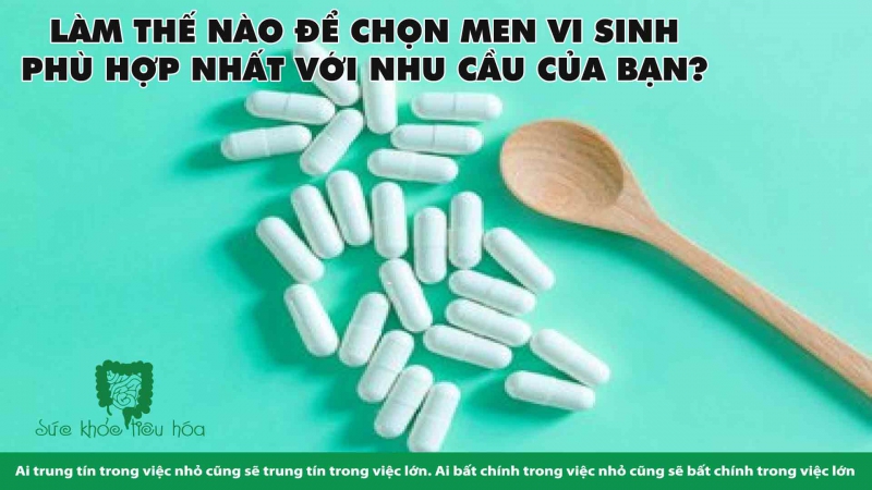 MEN VI SINH PROBIOTICS CÓ THỰC SỰ TỐT CHO SỨC KHỎE?