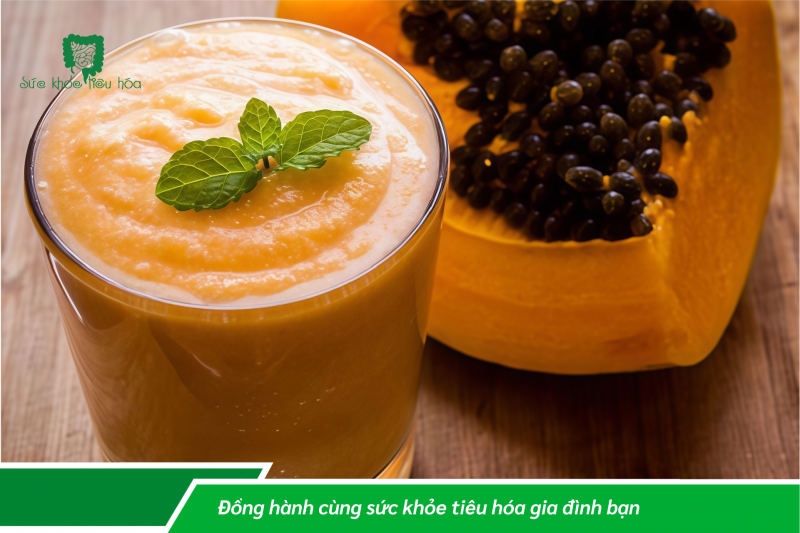 5 MÓN SINH TỐ TRỊ TÁO BÓN CHO TRẺ NHỎ