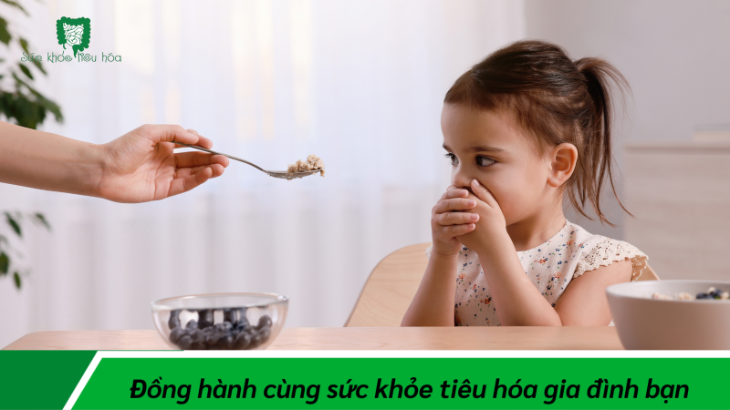 Hậu quả tiềm ẩn khi trẻ biếng ăn kéo dài