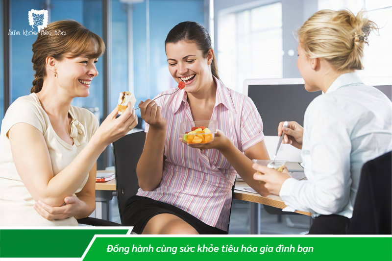 Bảo vệ hệ tiêu hóa dân văn phòng