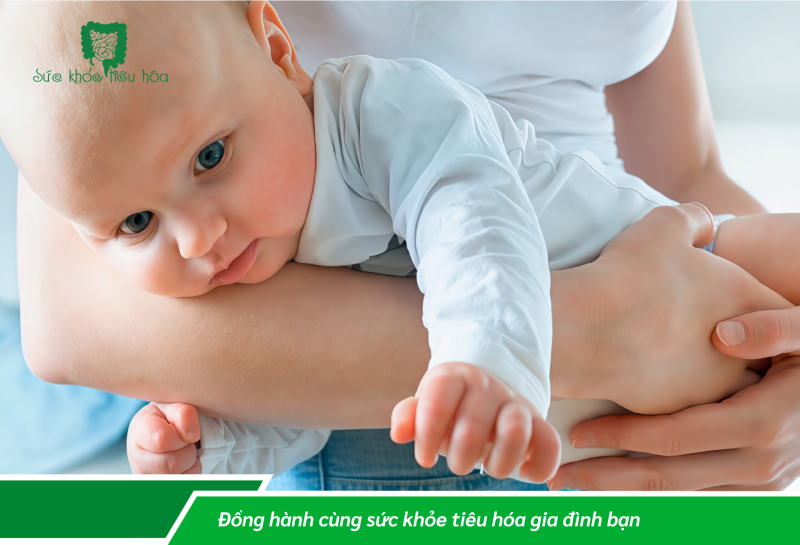GIÚP BÉ GIẢM ĐẦY HƠI ỌC SỮA 