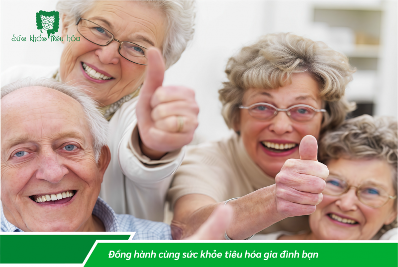 GIẢI QUYẾT ĐẦY HƠI Ở NGƯỜI CAO TUỔI 