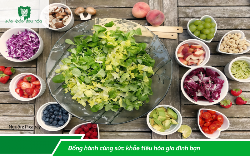 KẾT HỢP MEN VI SINH CÙNG VỚI MÓN ĂN