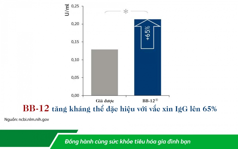 LỢI ÍCH CỦA BIFIDOBACTERIUM ANIMALIS SSP LACTIS