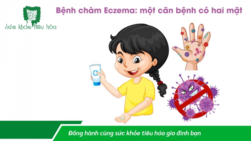 MEN VI SINH PROBIOTICS ĐIỀU TRỊ BỆNH CHÀM DA ECZEMA Ở BÀ MẸ & TRẺ EM