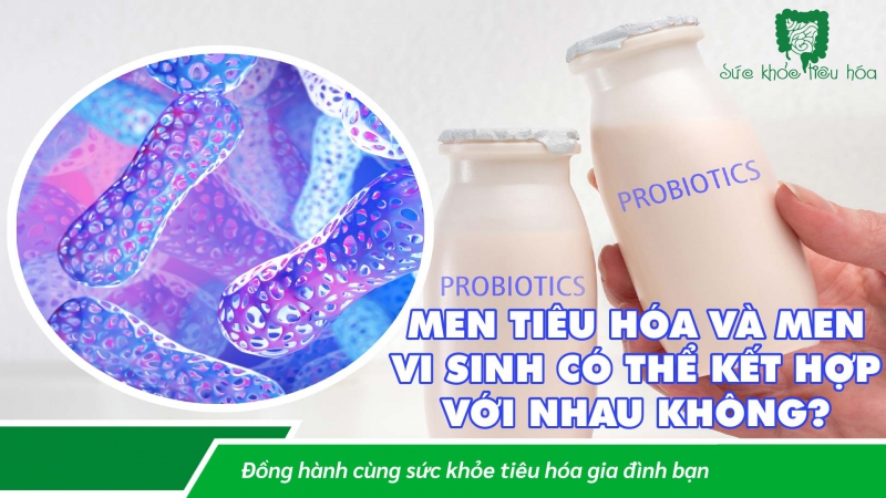 MEN VI SINH PROBIOTICS & MEN TIÊU HÓA