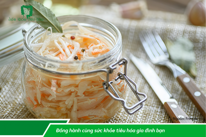 NHỮNG THỰC PHẨM GIÀU MEN VI SINH CÓ LỢI CHO TIÊU HÓA