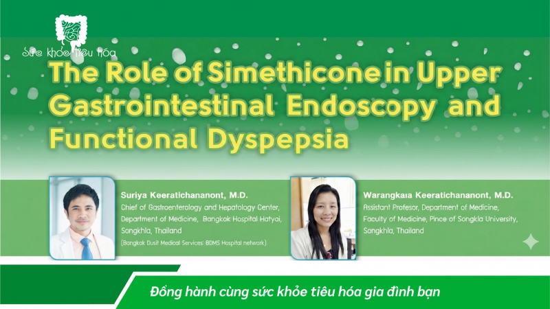 Vai trò của Simethicone trong nội soi đường tiêu hóa và rối loạn chức năng tiêu hóa