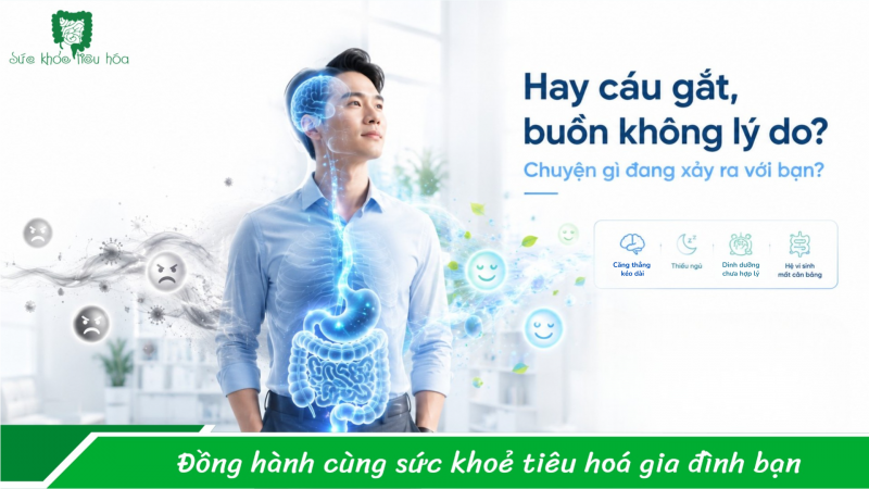Hay cáu gắt, buồn không lý do, cảm giác trống rỗng -  chuyện gì đang xảy ra với bạn?