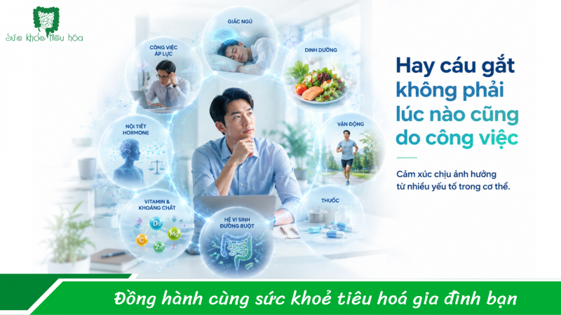 Hay cáu gắt, buồn không lý do, cảm giác trống rỗng -  chuyện gì đang xảy ra với bạn?