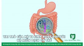 VAI TRÒ CỦA HỆ VI SINH RUỘT ĐỐI VỚI HỆ MIỄN DỊCH CƠ THỂ