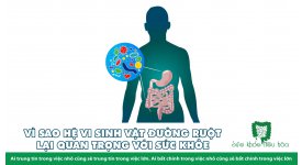 VÌ SAO HỆ VI SINH VẬT ĐƯỜNG RUỘT LẠI QUAN TRỌNG VỚI SỨC KHỎE 