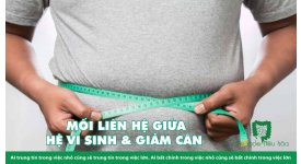  MỐI LIÊN HỆ GIỮA HỆ VI SINH & GIẢM CÂN 