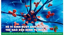 HỆ VI SINH RUỘT ẢNH HƯỞNG THẾ NÀO ĐẾN BỆNH TỰ MIỄN