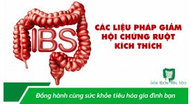 CÁC LIỆU PHÁP GIẢM HỘI CHỨNG RUỘT KÍCH THÍCH 