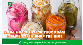 KHOA HỌC & LỊCH SỬ THỰC PHẨM LÊN MEN TRÊN KHẮP THẾ GIỚI
