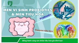 MEN VI SINH PROBIOTICS & MEN TIÊU HÓA
