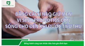 BẰNG CÁCH NÀO GIỮ MEN VI SINH PROBIOTICS CÒN SỐNG CHO ĐẾN KHI ĐƯỢC TIÊU THỤ