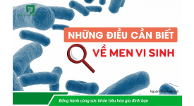 CÁCH DÙNG MEN VI SINH CHO TRẺ NHỎ