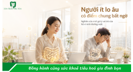 Người ít lo âu, vững tâm lý hơn - Họ có điểm chung bất ngờ này trong đường ruột