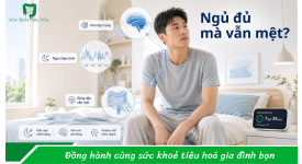 Hay lo lắng vô cớ, ngủ không sâu giấc, người mệt mỏi!!!